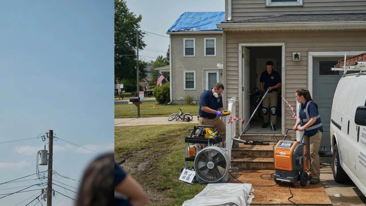 Water Damage Repair in Elizabeth, IN near me